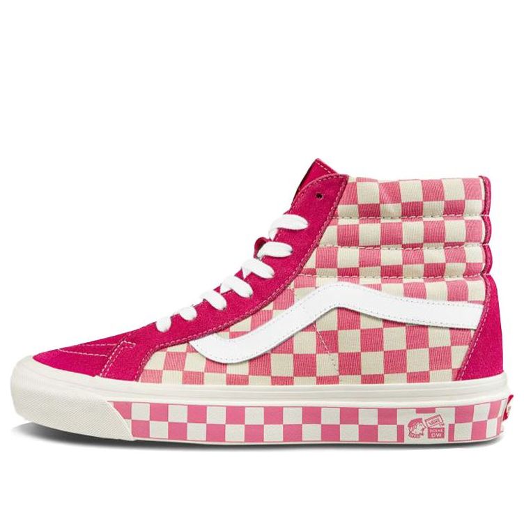 Vans Style 38 Checkerboard Pink/White VN0A38GF2U9