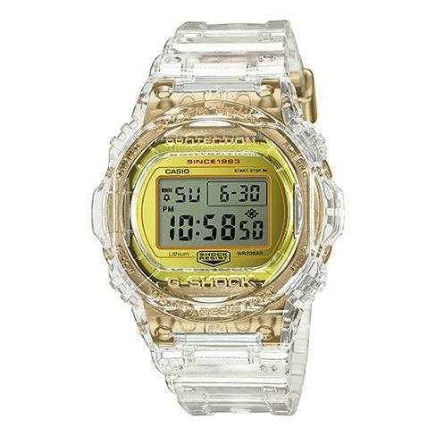 CASIO G-Shock Digital 'Translucent Gold' DW-5735E-7
