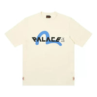 Palace x Evisu Logo T-shirt 'White' 2ESPAM4TS1153XXCTWHTO
