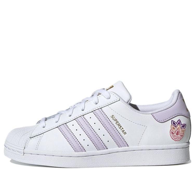 (WMNS) adidas Superstar 'White Purple Tint' GZ8143