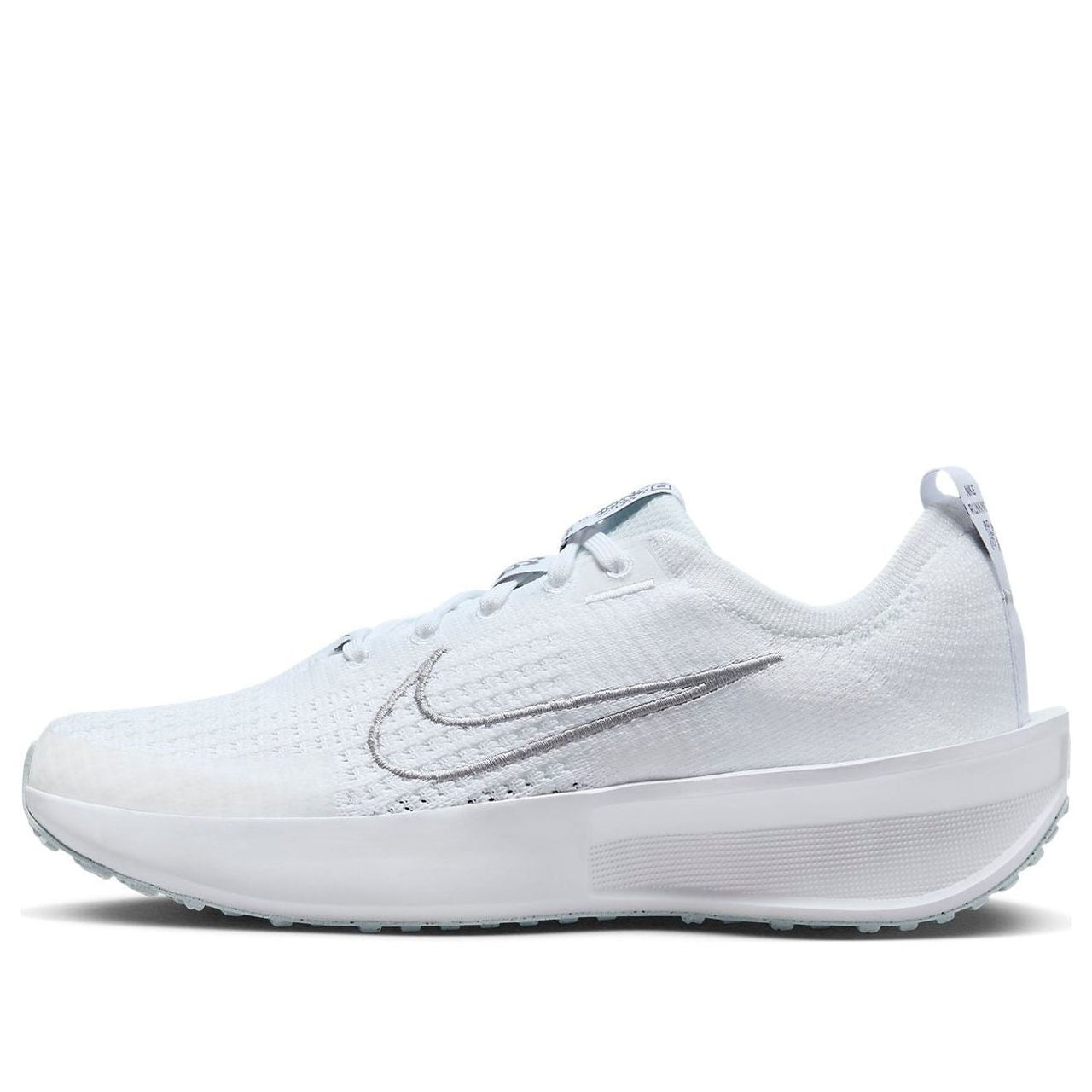 (WMNS) Nike Interact Run 'White Silver' FD2292-100
