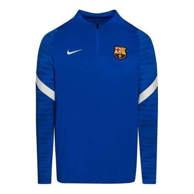 Nike FC Barcelona Strike Drill Training Top 'Blue' CW1736-430