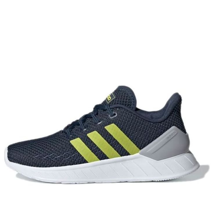(GS) adidas Querstar Flow NXT 'Navy Acid Yellow' FZ2956