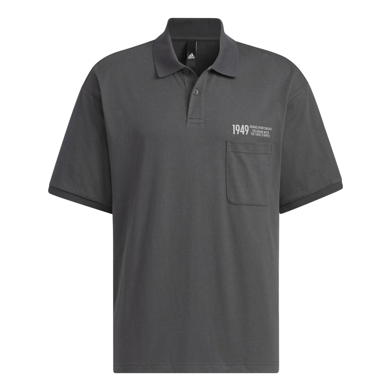 adidas Verbiage Polo Shirt 'Black' IP3979