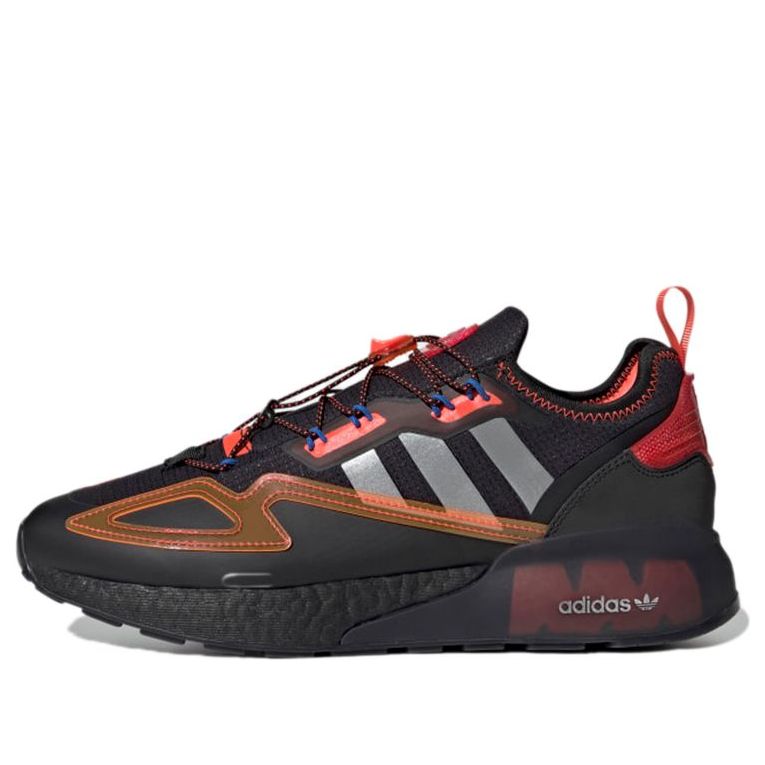 adidas originals ZX 2K Boost 'Black Red Orange' GY1209