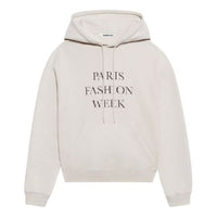 (WMNS) Balenciaga SS21 Fashion Week Shrunk Hooded Sweatshirt Grey 657683TKV852984