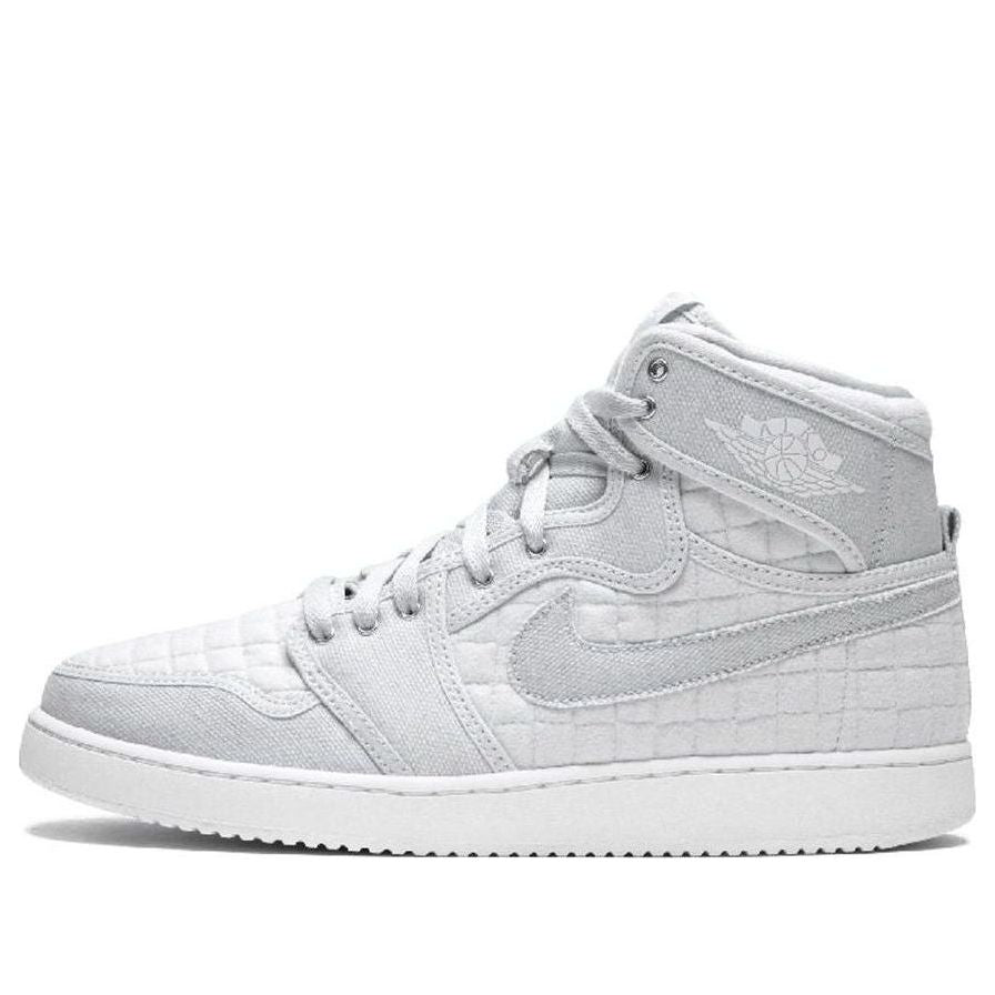 Air Jordan 1 AJKO High Quilted 'Pure Platinum' 638471-004