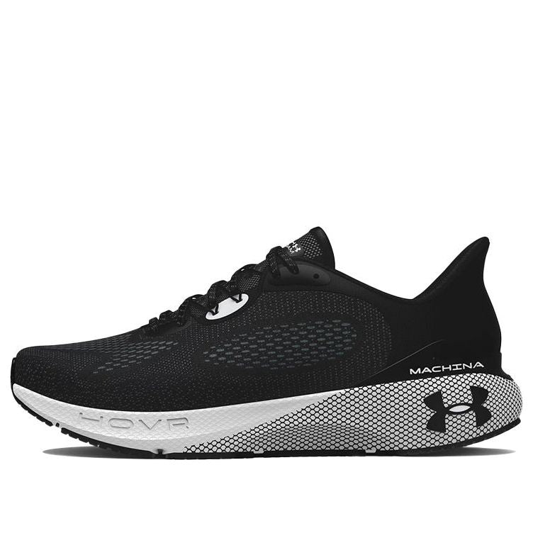 (WMNS) Under Armour HOVR Machina 3 CN 'Black White Grey' 3025660-001
