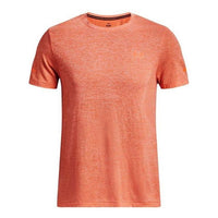 Under Armour Seamless Stride Short Sleeve 'Frosted Orange' 1375692-848