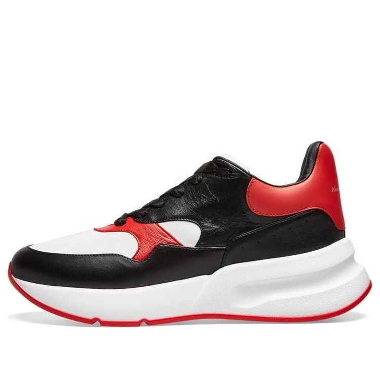 Alexander McQueen Oversized Running Sneakers 'Black White Red' 552042WHT9E1091