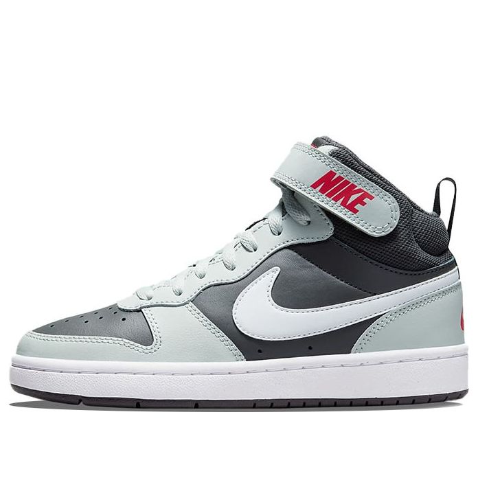 (GS) Nike Court Borough Mid 2 'Medium Ash Light Silver' CD7782-200