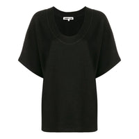 McQ Alexander McQueen Minimalistic Casual Round Neck Short Sleeve Black 545196-RMJ62-1000