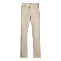 Off-White Logo-Print Straight-Leg Jeans OMYA102F21DEN0061701