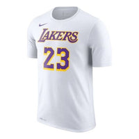 Men's Nike Basketball Casual Sports Short Sleeve White T-Shirt BQ1540-110