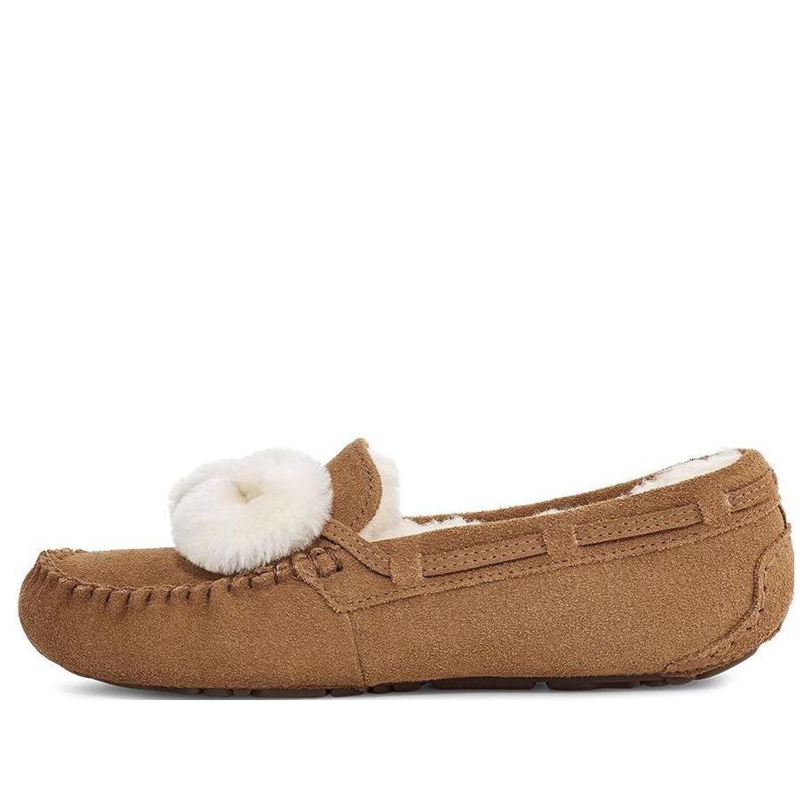 (WMNS) UGG Scuff Logo II Slipper 'Chestnut' 1135112-CHE