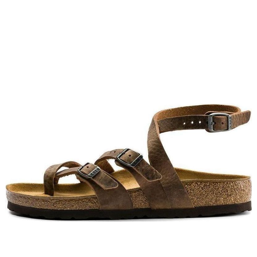 Birkenstock Seres Camberra Old Natural Leather Narrow Fit 'Tabacco' 1008709