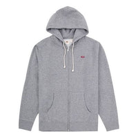 Men's Levis Sports Hooded Zipper Gray 34259-0000