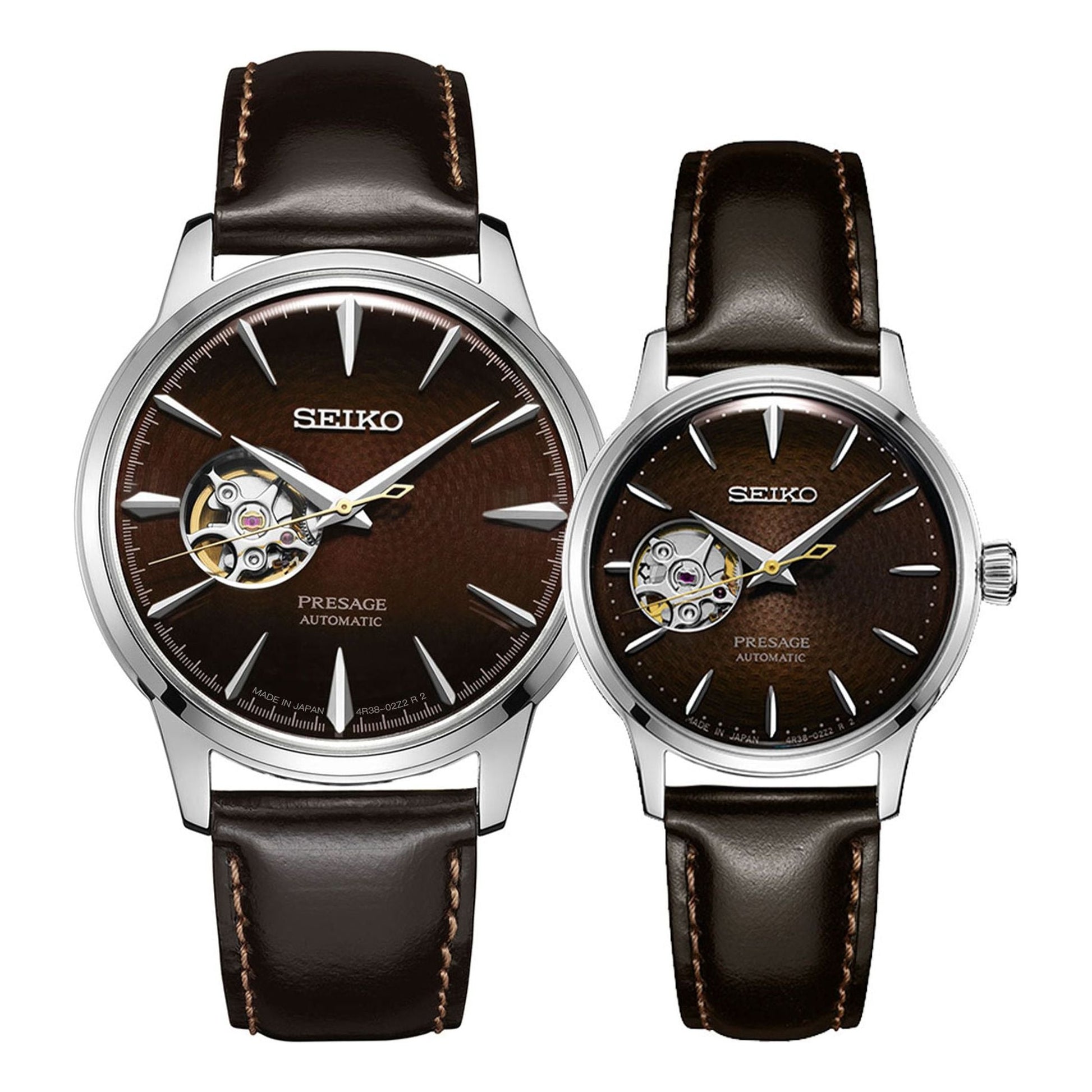 SEIKO Japan Watch Brown SSA407J1+SSA783J1