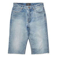 Balenciaga Slim Denim Shorts 'Blue' 753212TDW143341