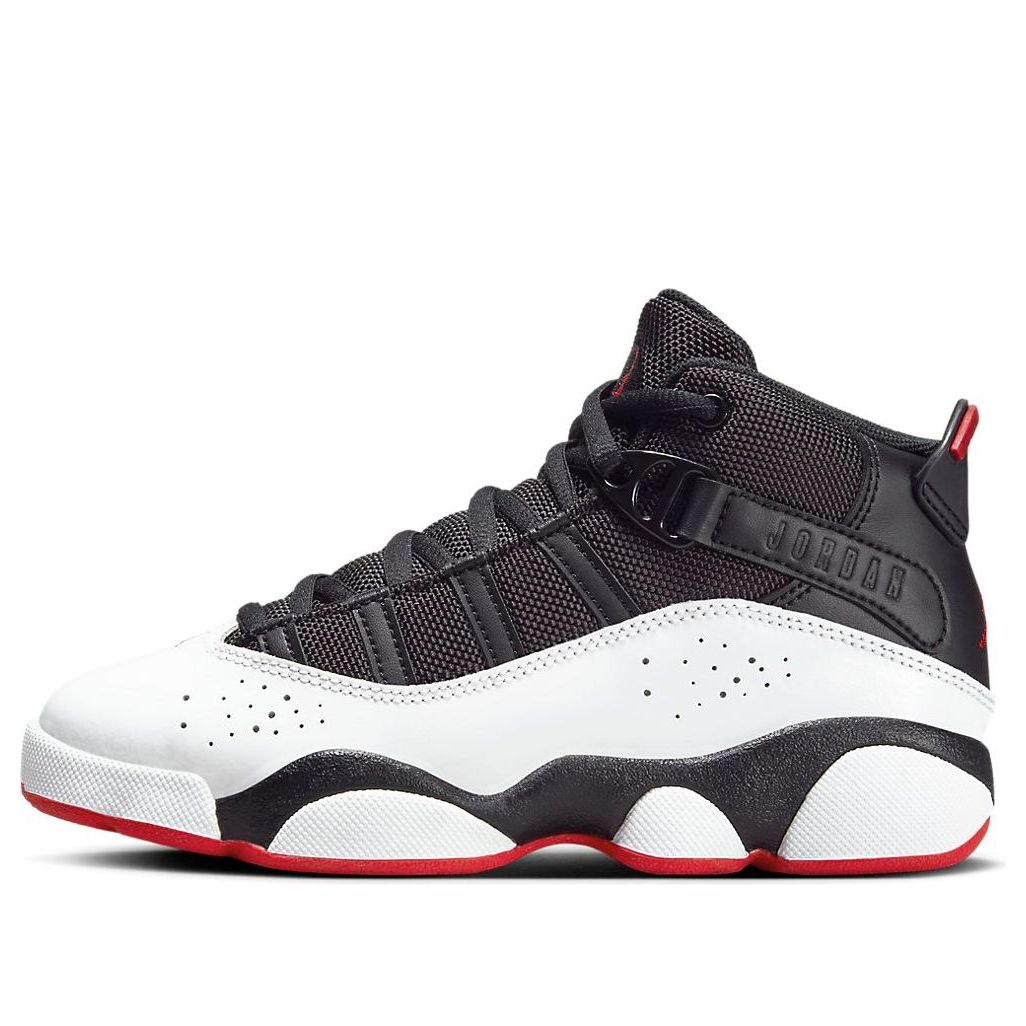 (PS) Air Jordan 6 Rings 'Black Red White' 323432-067
