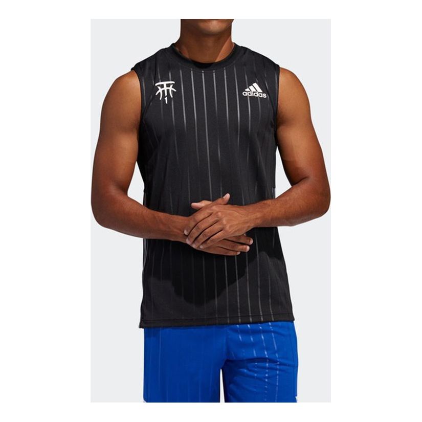 adidas Tracy McGrady Basketball Training Vest Black FH7724