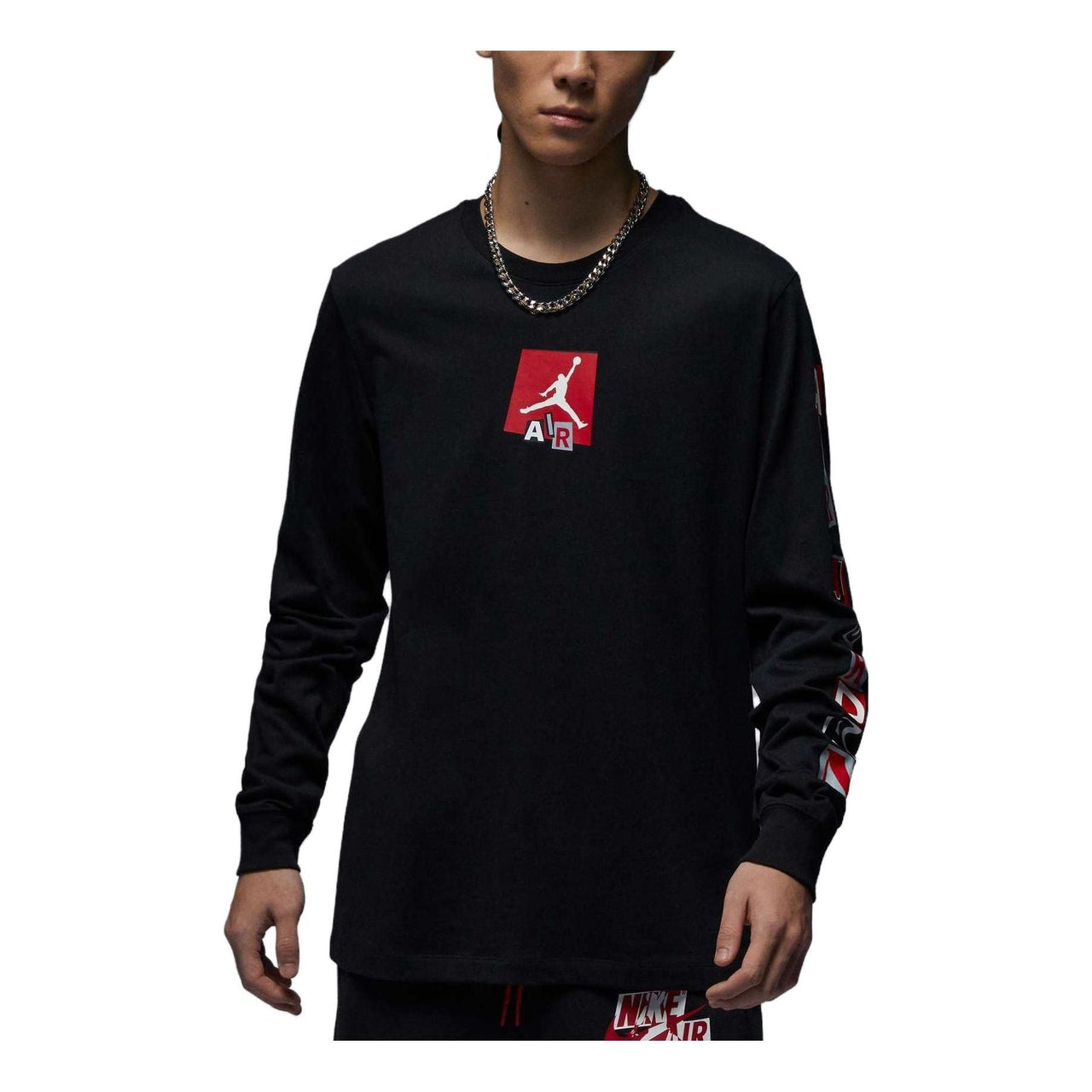 Air Jordan Brand Long Sleeve T-Shirt 'Black' FD7018-010