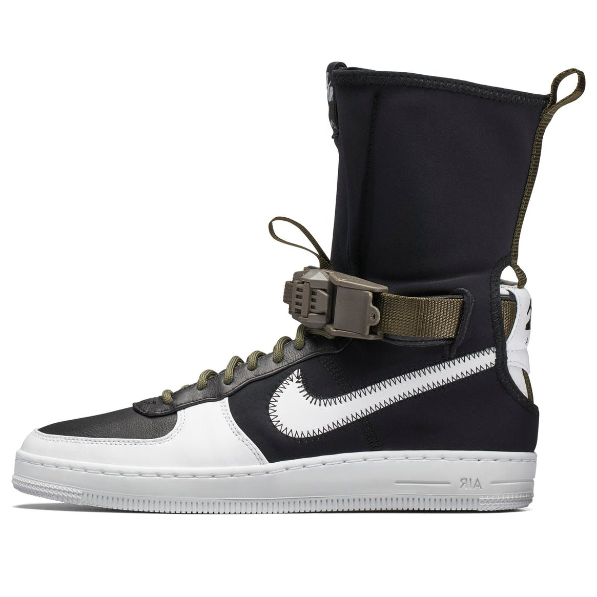 Nike NikeLab x Acronym Air Force Downtown 1 Hi SP 'Black White' 649941-001