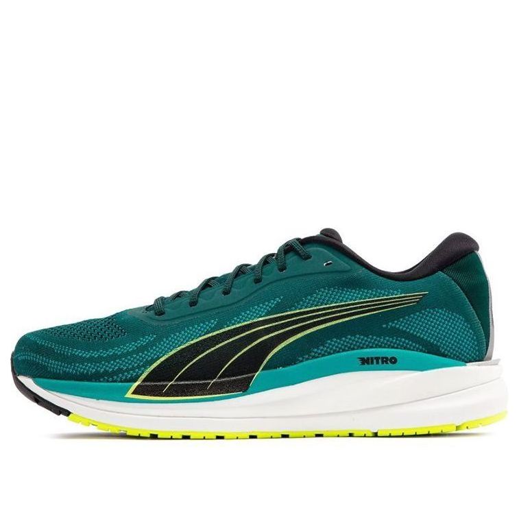 PUMA Magnify Nitro Knit 'Green Gold Gray' 376907-03