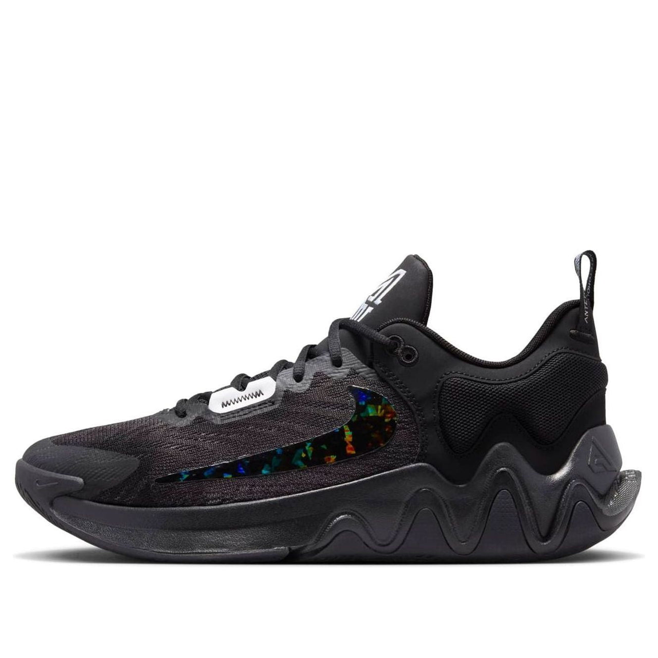 حذاء Nike Giannis Immortality 2 'Black Holographic Swoosh' DM0825-002