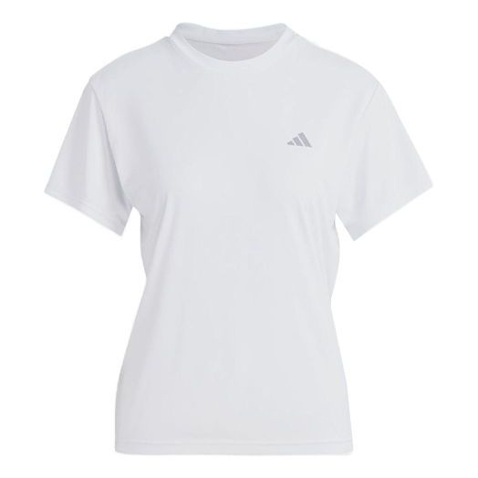 (WMNS) adidas Run It T-Shirts 'White' HZ0112