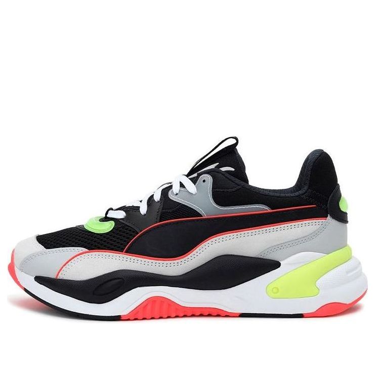 PUMA Rs-2k Internet Exploring Low-Running Shoes Black/Grey/Red 373309-22