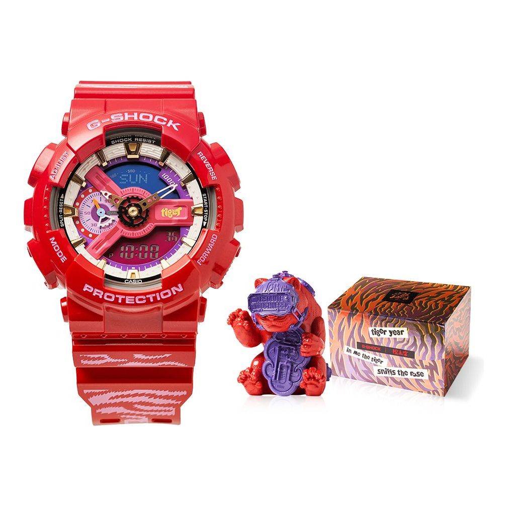 CASIO G-Shock Analog-Digital 'Red' GA-110CCA21-4PFC-PERSON