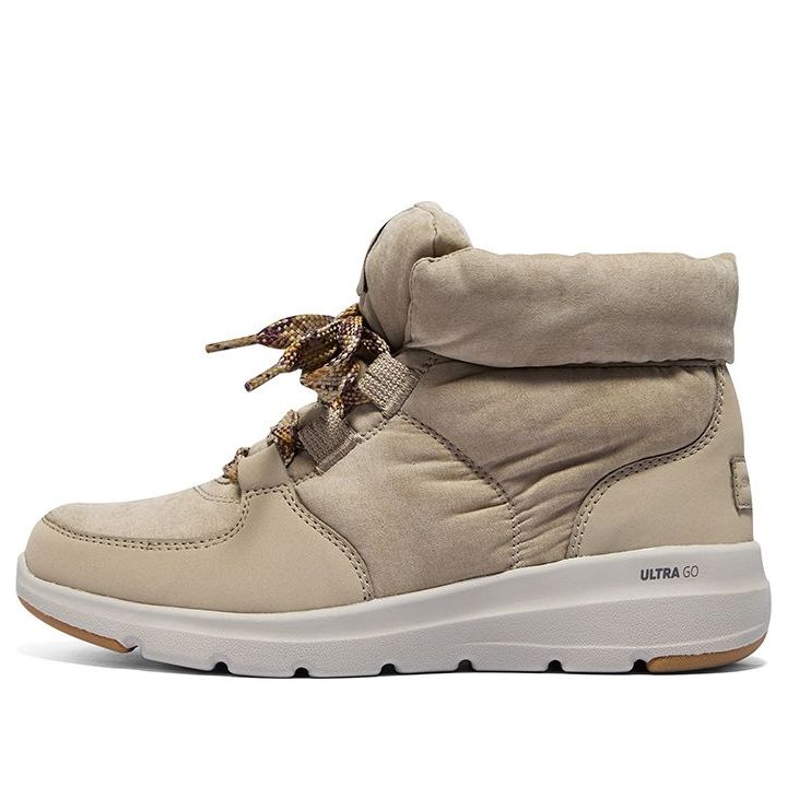 (WMNS) Skechers Glacial Ultra 'Tan' 144194-TAN
