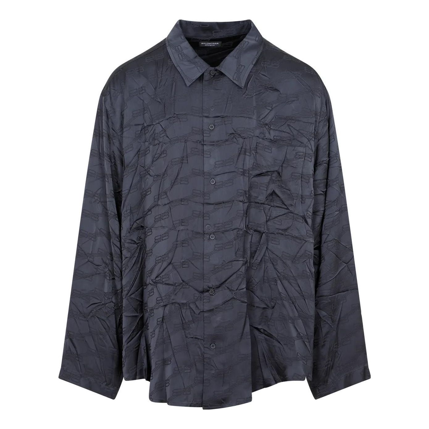 Balenciaga BB Monogram Minimal Shirt 'Black' 681812TMO681270