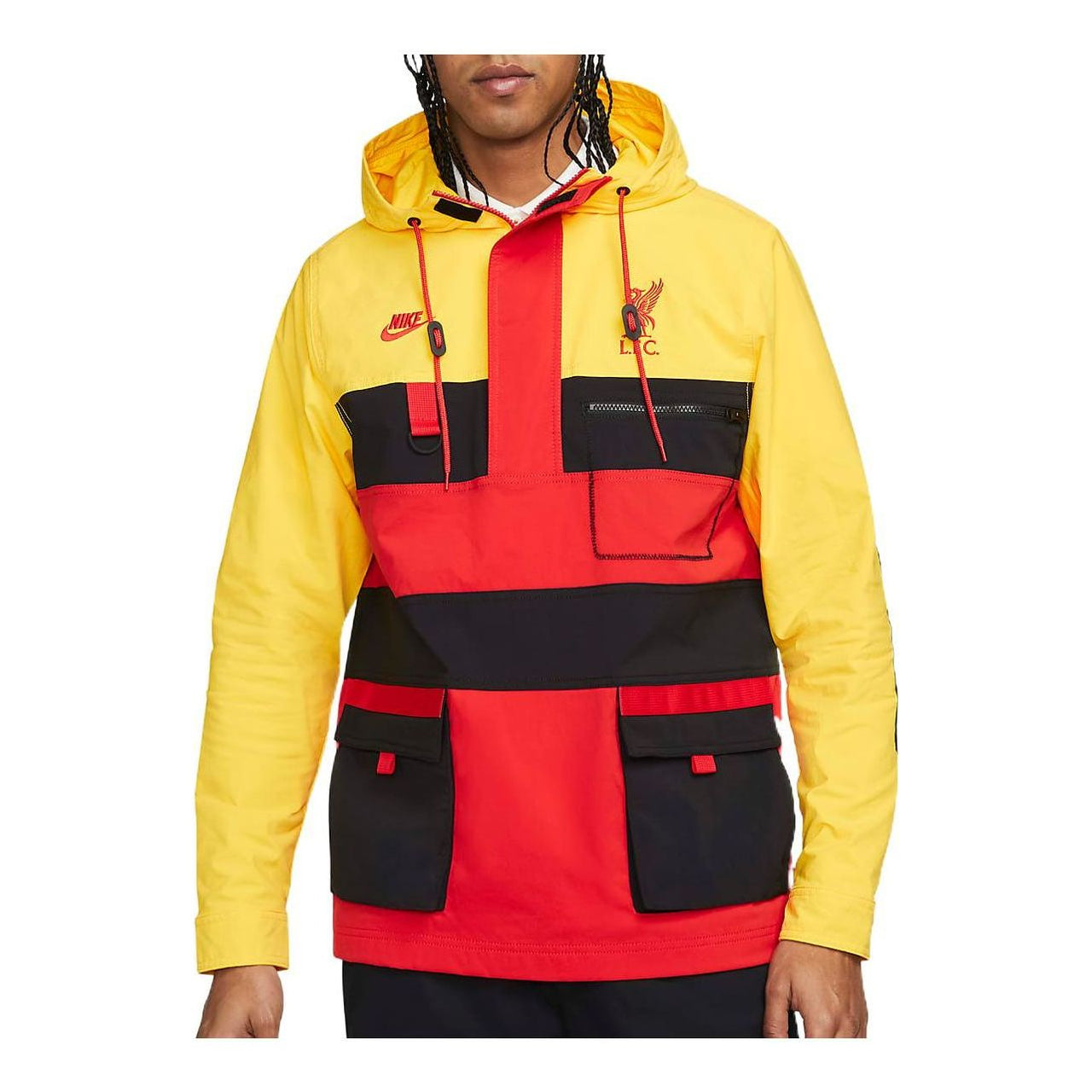 Nike Logo 'Yellow Rush Red Black' DD9714-703