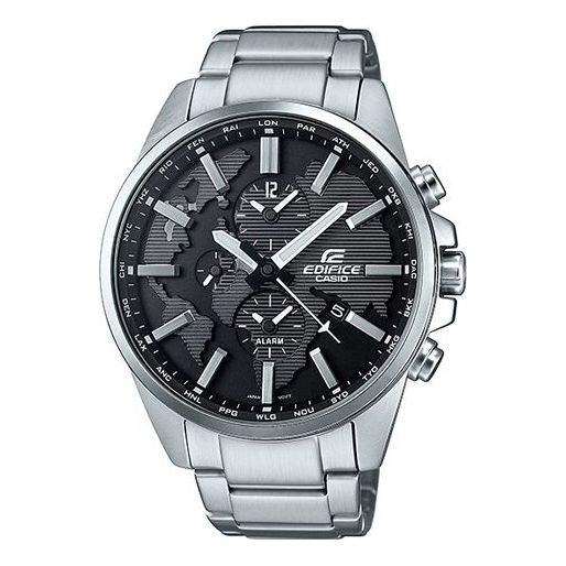 CASIO Quartz EDIFICE Black Watch Dial Mens Black Analog ETD-300D-1A