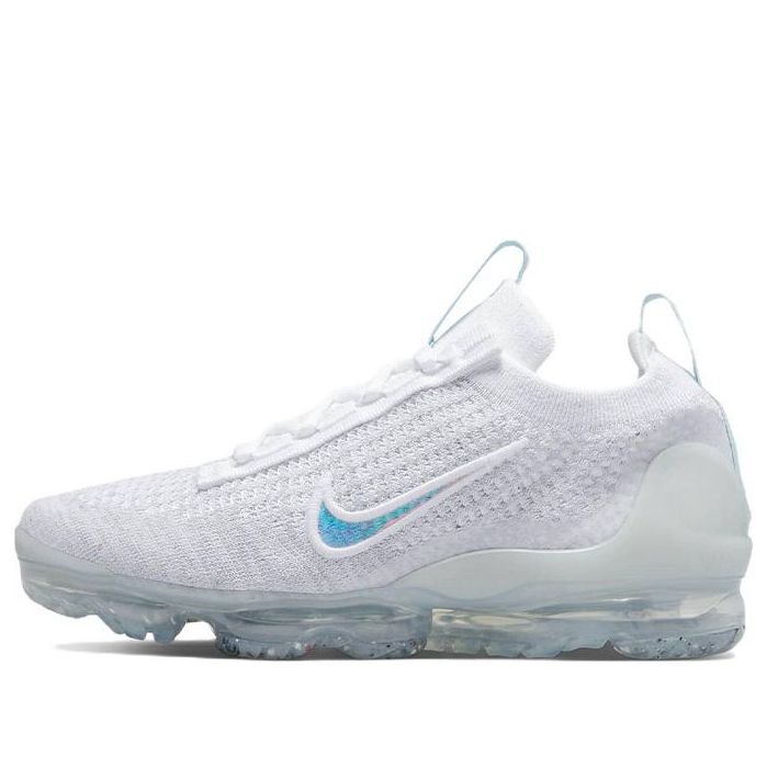 (GS) Nike Air VaporMax 2021 Flyknit 'Mismatched Swoosh - White Aura' DB1550-102