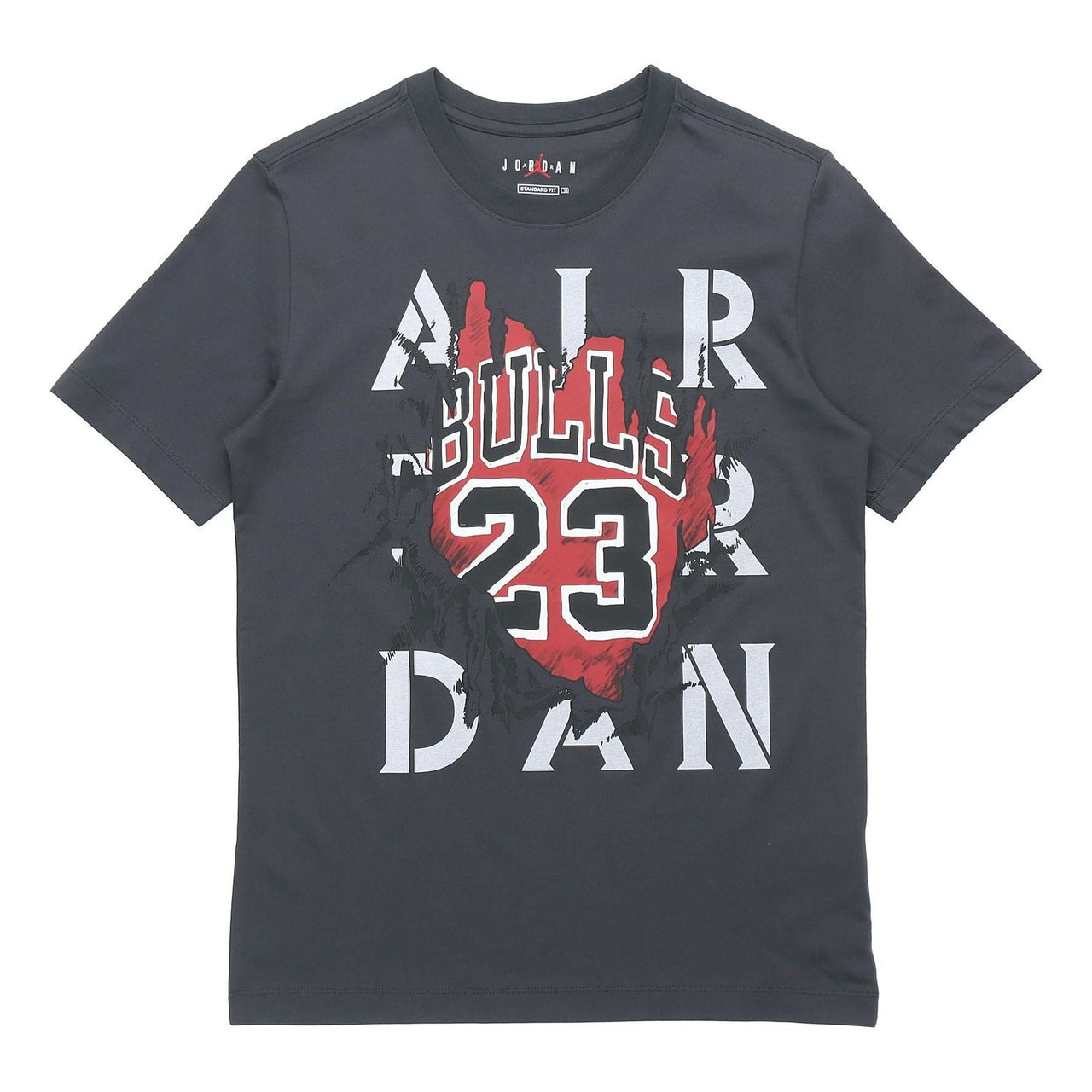 Air Jordan Men's Sportswear Logo Printed Short Sleeved Black DD5260-060