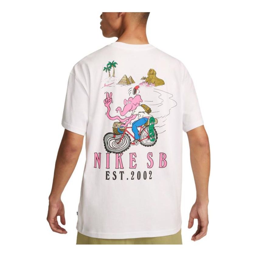 Nike SB Skate T-Shirt 'White' FJ1142-100