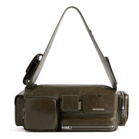 Balenciaga Superbusy Small Sling Bag 'Dark Green' 702167210C83503