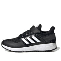 (GS) adidas FortaFaito EL J 'Black White' FX0940