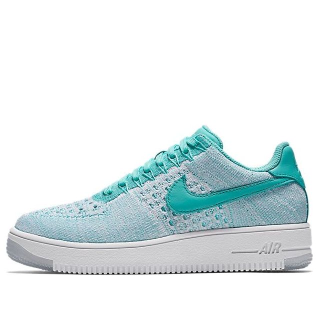 (WMNS) Nike Air Force 1 Flyknit Low 'Hyper Turquoise' 820256-300