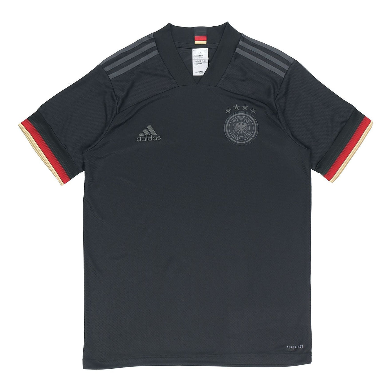 adidas Germany Away Fan Edition Casual Sports Training Soccer/Football Black EH6117