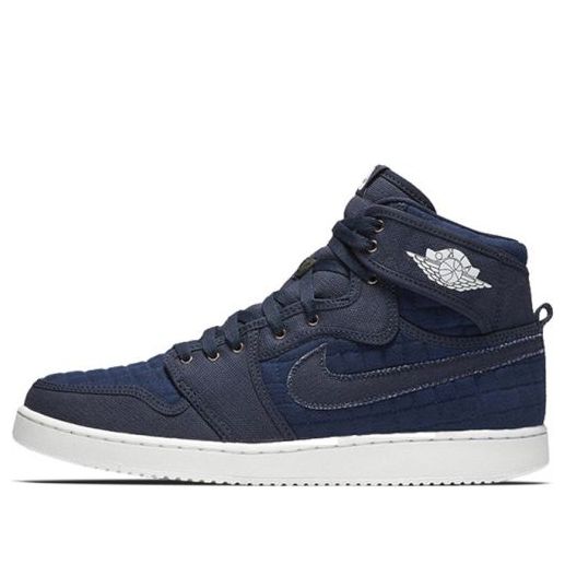 Air Jordan AJKO High OG Canvas 'Obsidian' 638471-403