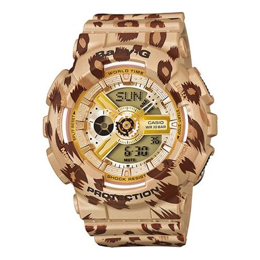 CASIO Baby-G 'Leopard Brown' BA-110LP-9A