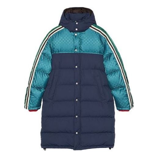 Gucci GG Jacquard Nylon Jacket 'Blue' 590744-Z8AE7-4819