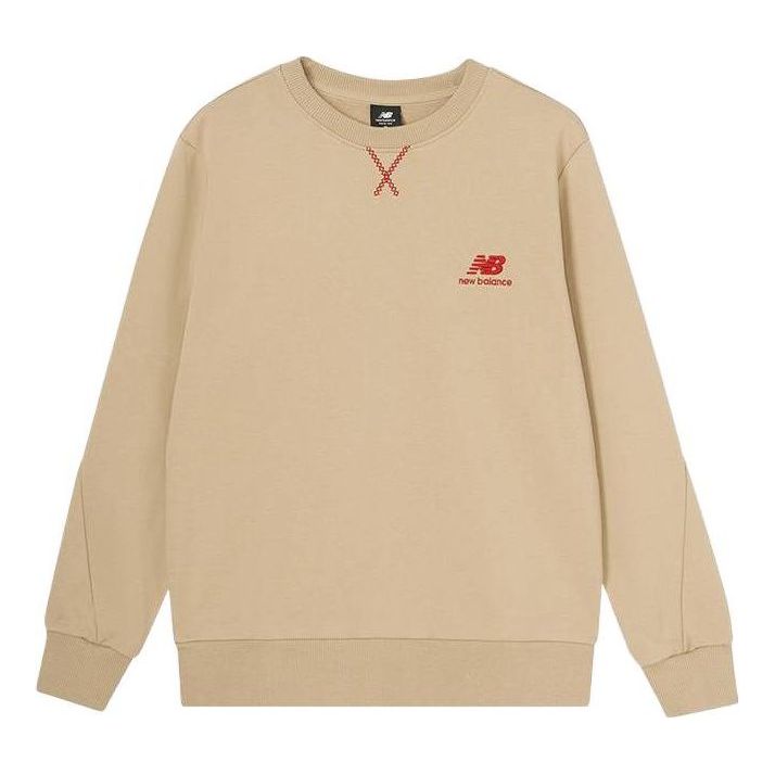 New Balance Athletics LNY French Terry Crewneck 'Brandon Beige' AMT31571-BNN