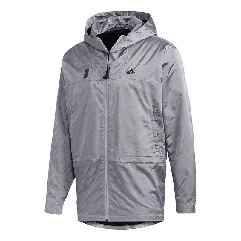 adidas WJ JKT Tiger Sports Stylish Jacket Silver GF4038