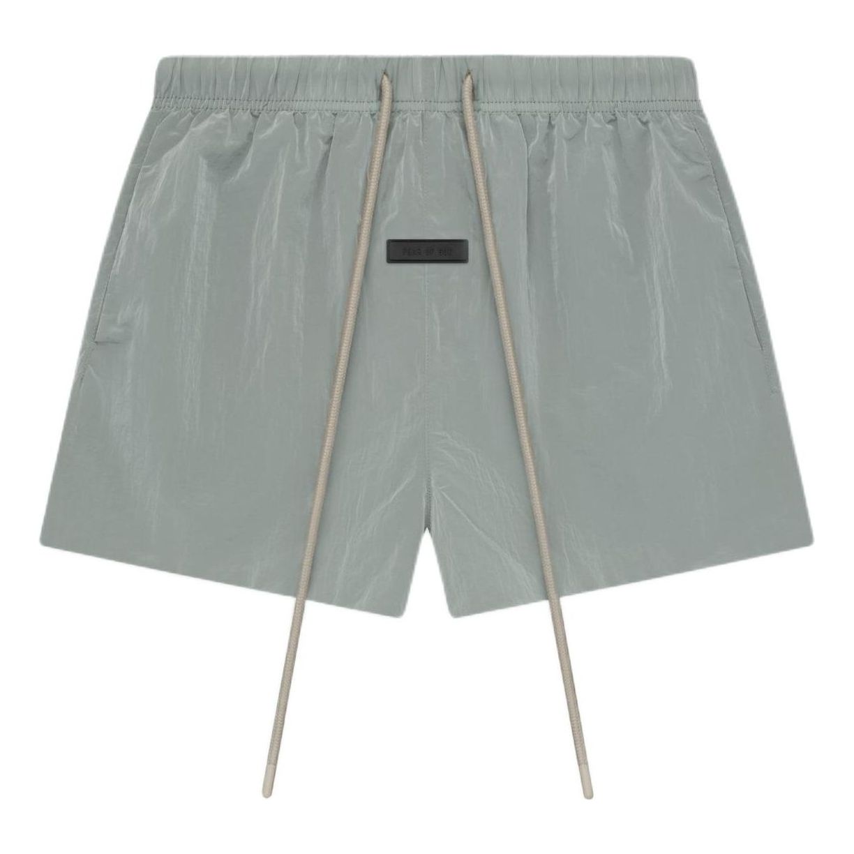 Fear of God Essentials Crinkle Nylon Running Short 'Seal' 160SP244135F