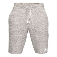 Under Armour Sportstyle Terry Stretch Waist Shorts 'Light Grey' 1329288-112